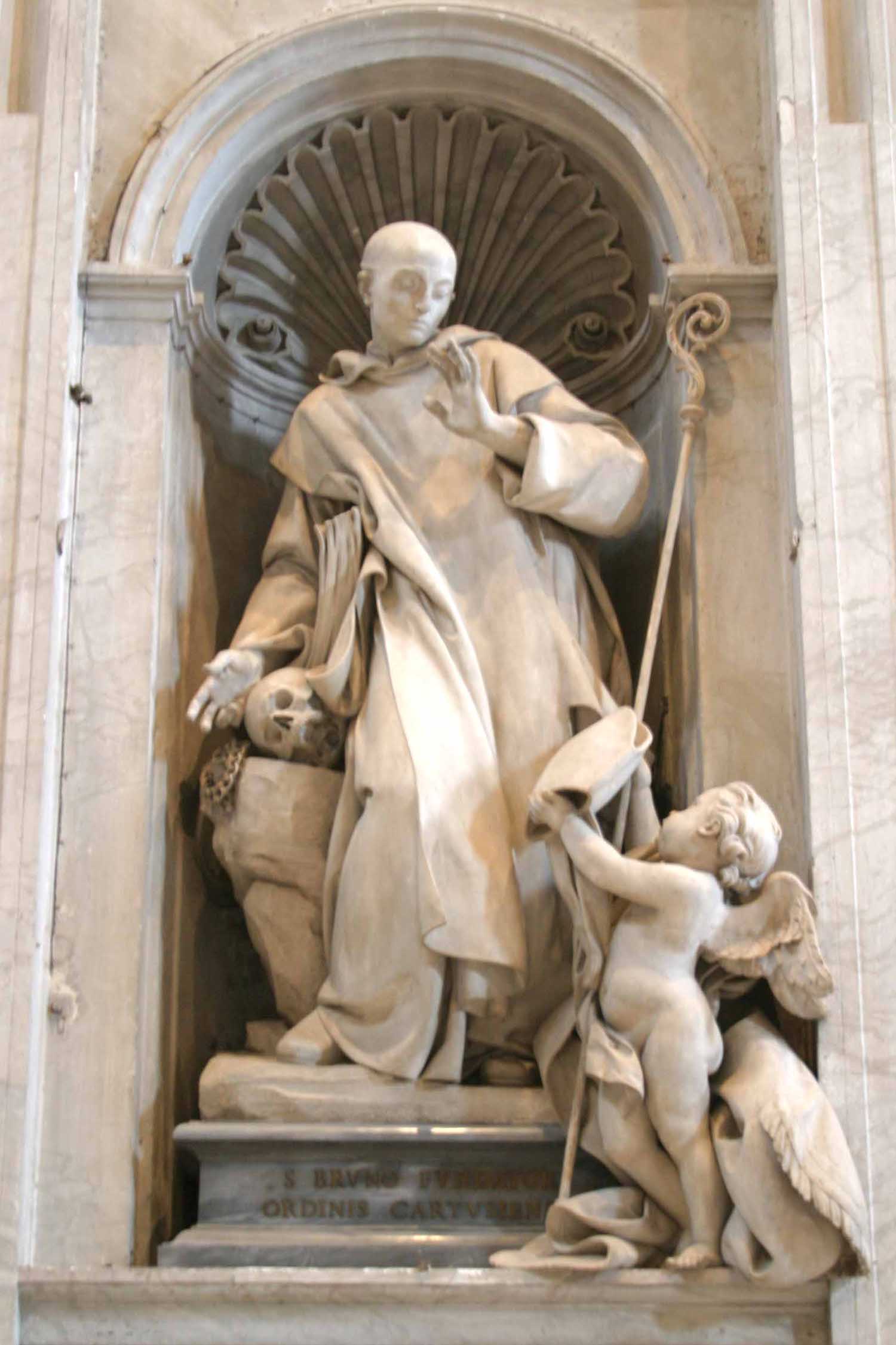 St. Bruno - Founder Statue